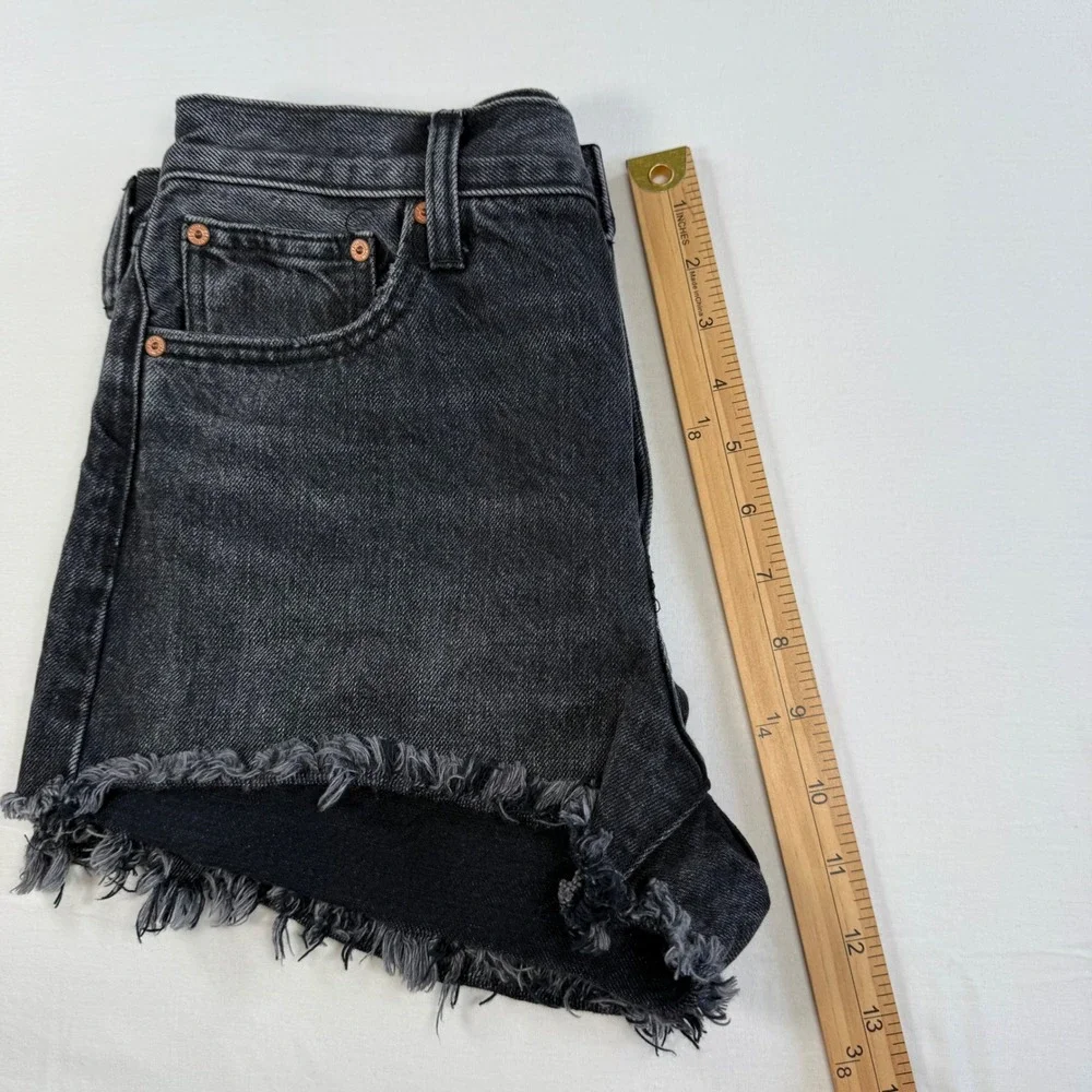 ARITZIA Denim‎ Forum The Ex Boyfriend Short Black High Rise Size 25